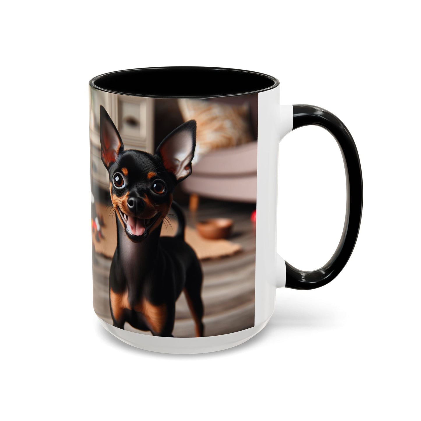 Keramiktasse mit Hunderassen-Motiv – 11 oz & 15 oz