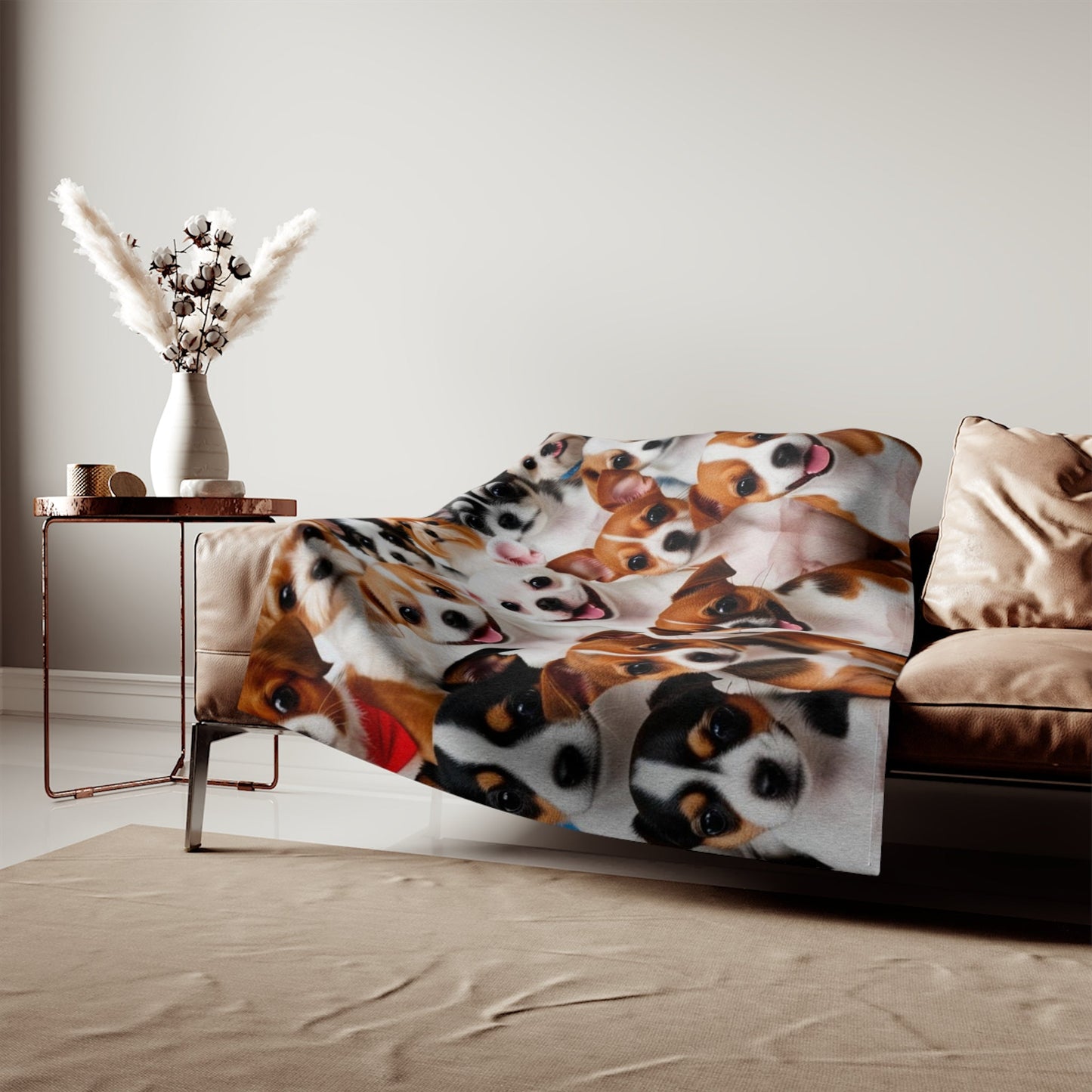 Sweatshirt Blanket – Plush Fleece Throw, 2 Size Options