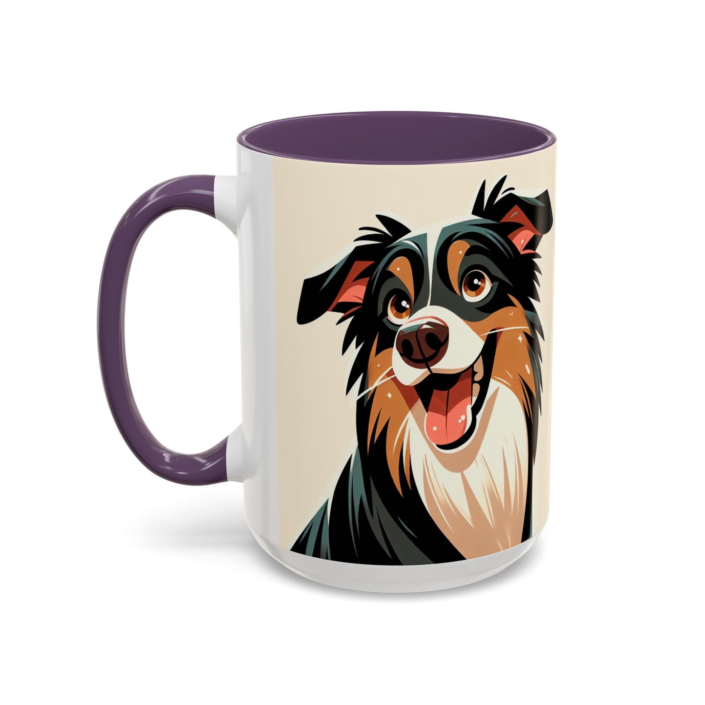 Keramiktasse mit Hunderassen-Motiv – 11 oz & 15 oz