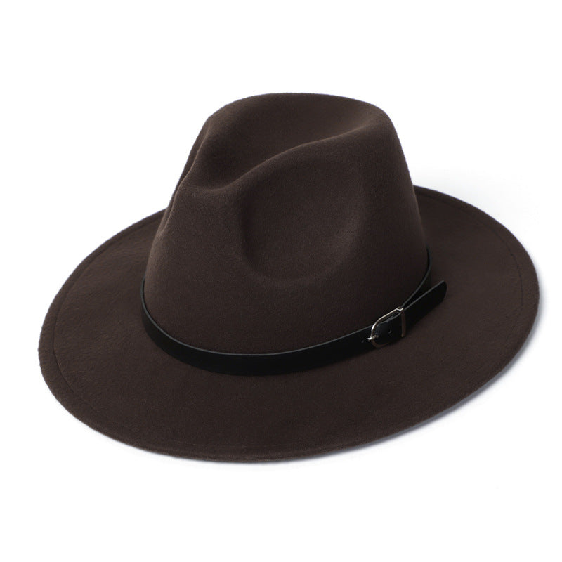 European And American Retro Jazz Hat In The British Style