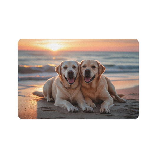 Non-Slip Pet Food Mat – Waterproof Feeding Mat for Dogs