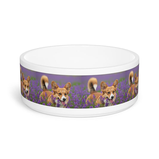 Ceramic Pet Bowl – 16 oz Dog Feeding Bowl