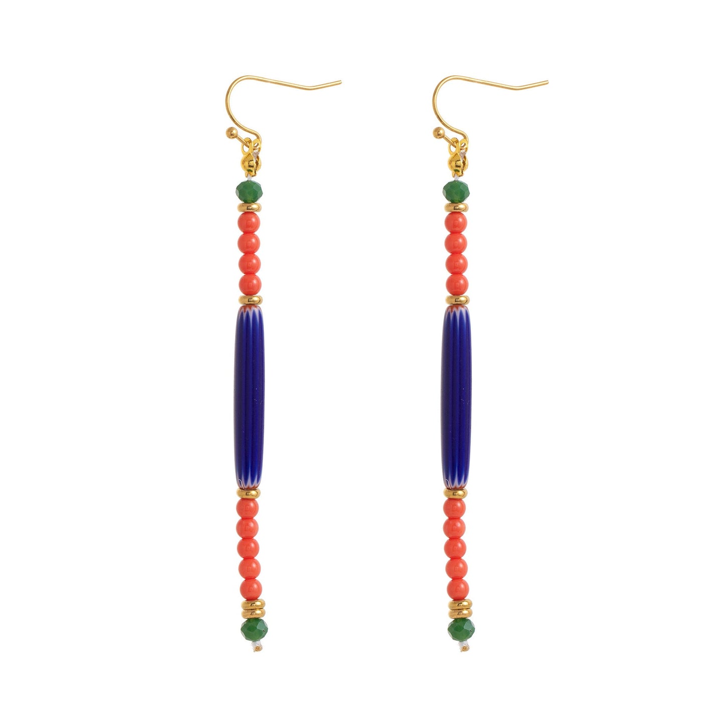 Gold-plated Stainless Steel Stud Earrings