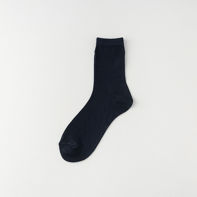 Breathable Sweat-Absorbent Mens Business Stockings