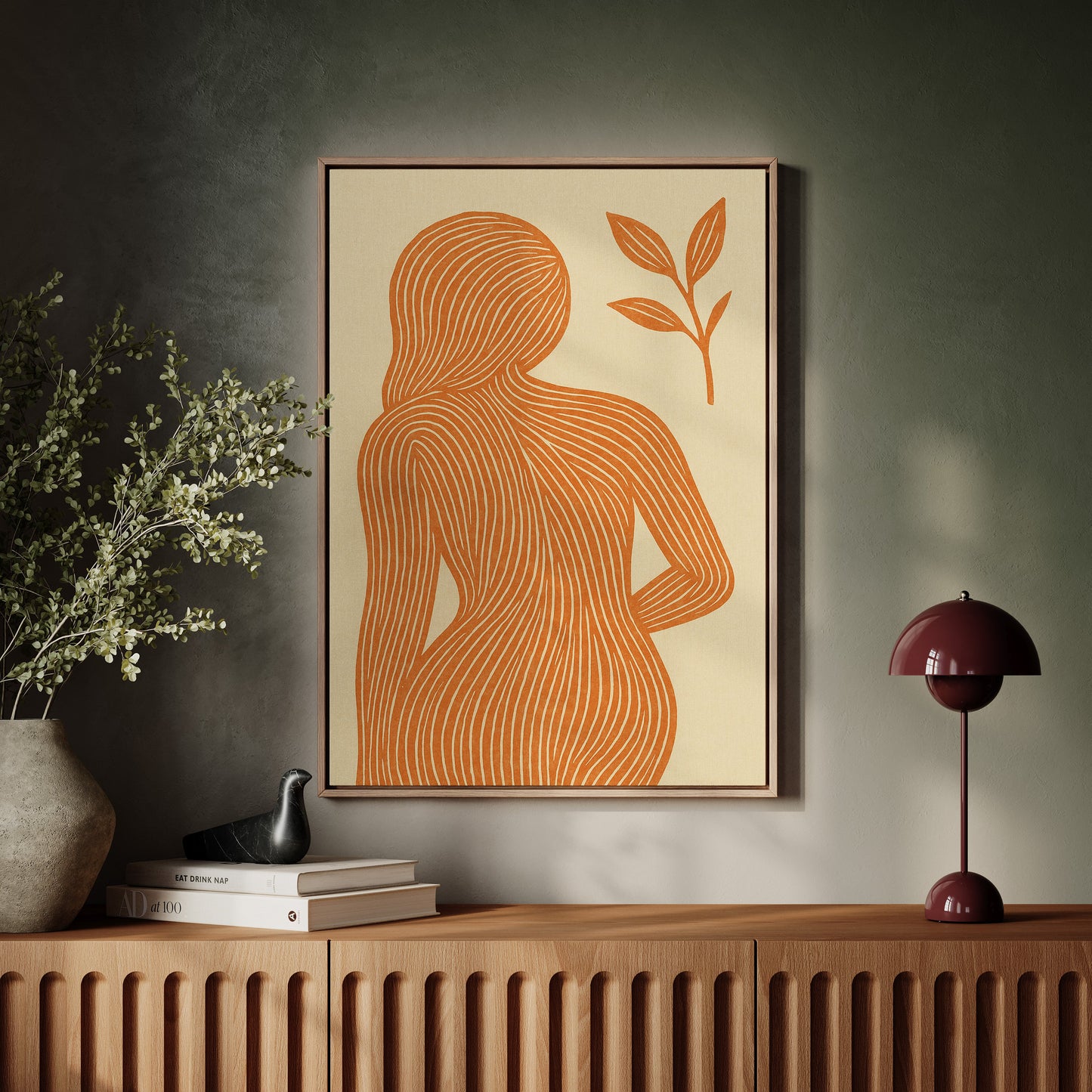 Earth Lines of the Feminine Form