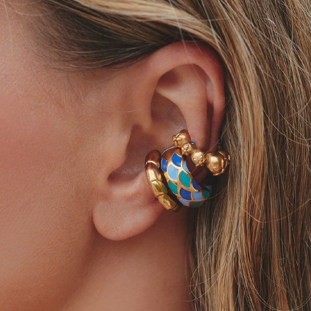 Fashionable Stainless Steel Ear Cuff Earrings