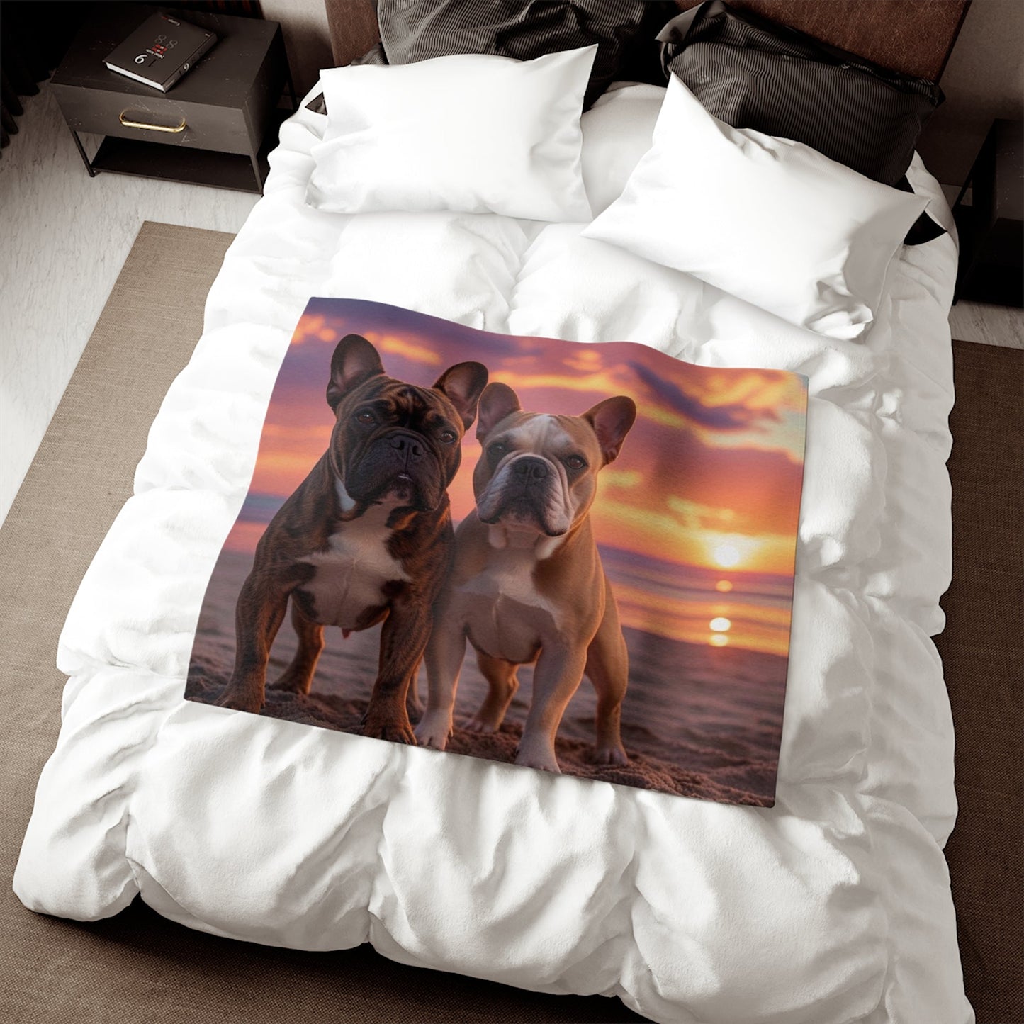 Sweatshirt Blanket – Plush Fleece Throw, 2 Size Options