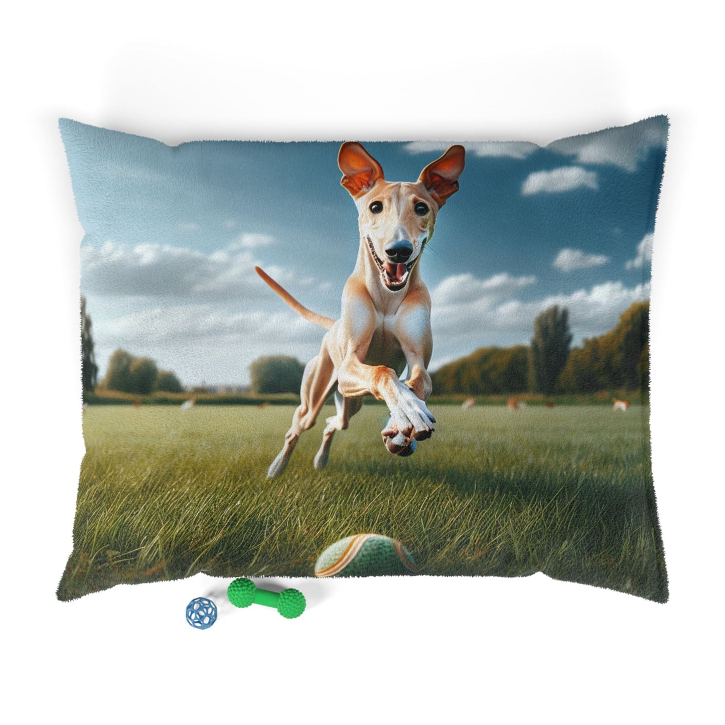 Haustierbett – Plüsch-Hundebett, 3 Größenoptionen