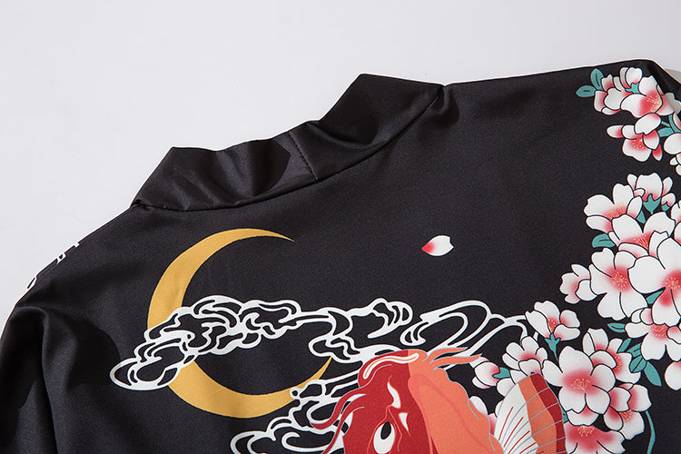 YC6007 Poisson en kimono printanier