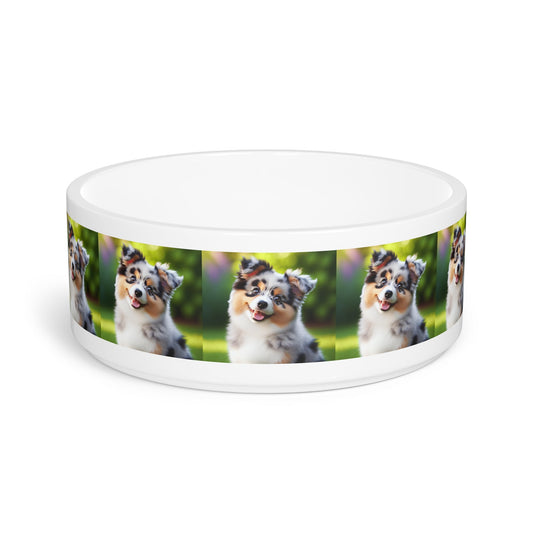 Ceramic Pet Bowl – 16 oz Dog Feeding Bowl