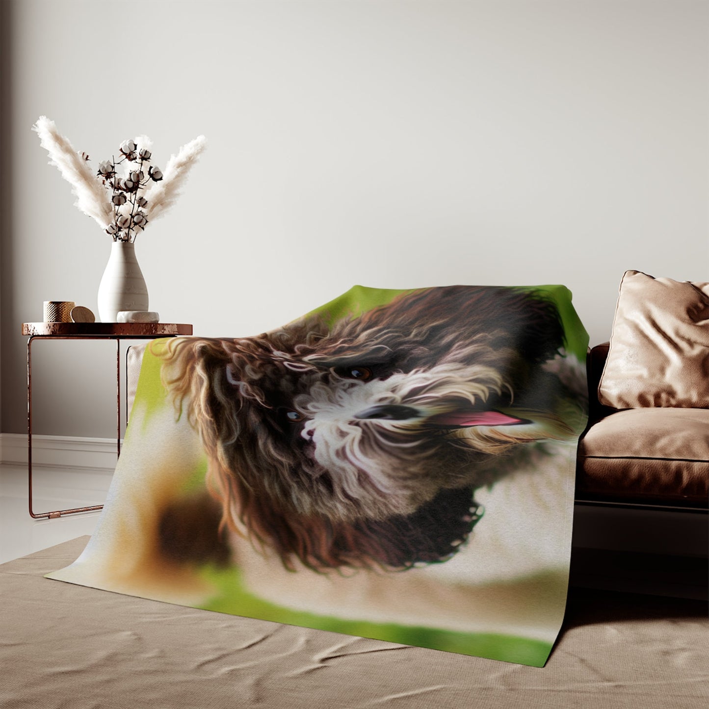 Sweatshirt Blanket – Plush Fleece Throw, 2 Size Options