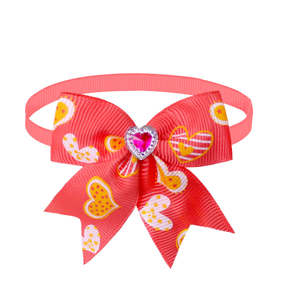 Pet Love Diamond Bow Tie Bow Tie Accessories