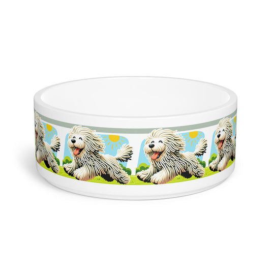 Ceramic Pet Bowl – 16 oz Dog Feeding Bowl