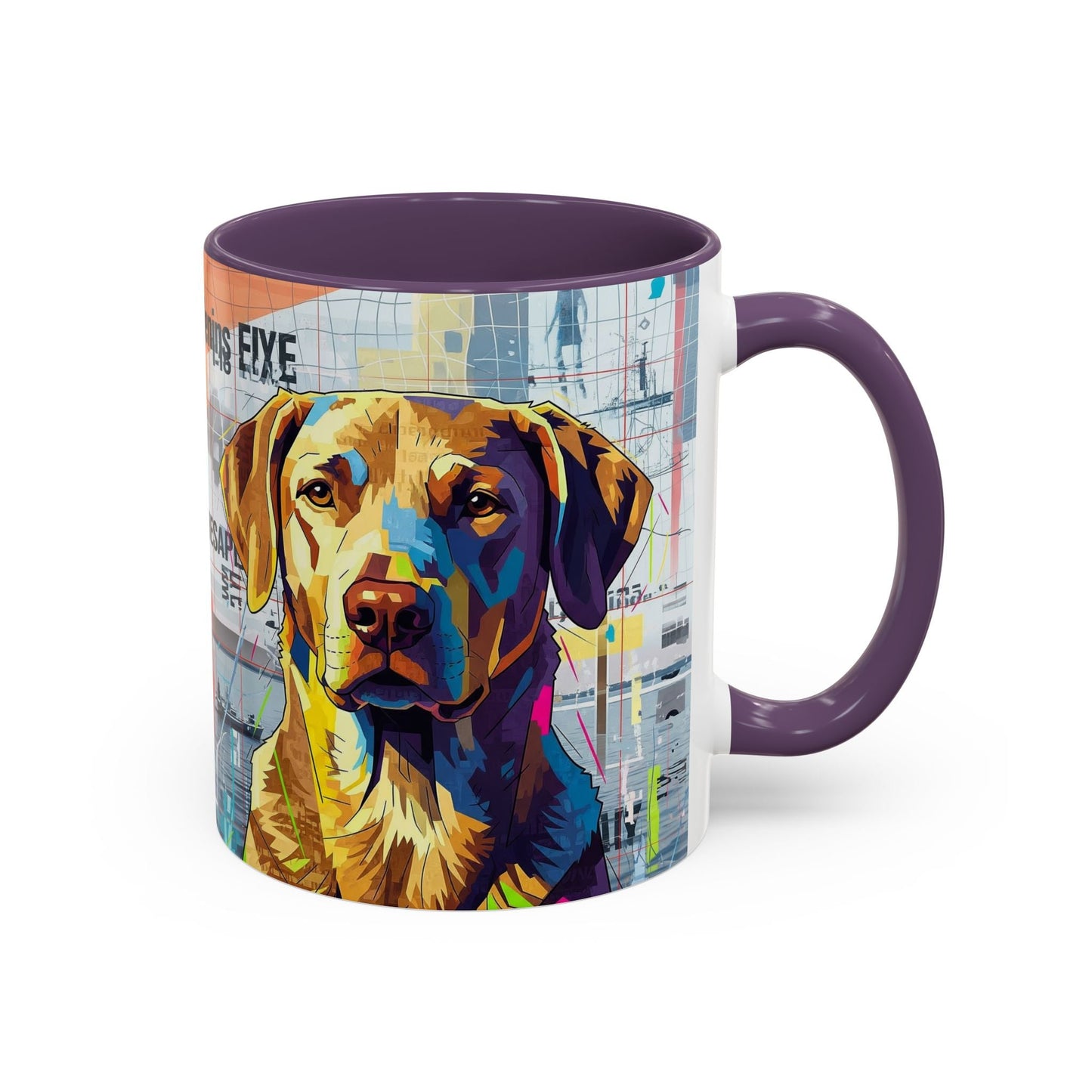 Keramiktasse mit Hunderassen-Motiv – 11 oz & 15 oz