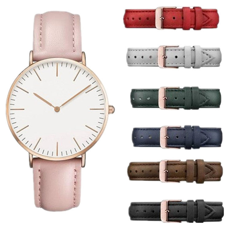 Mens And Womens Quartz Wristwatches Fashionable