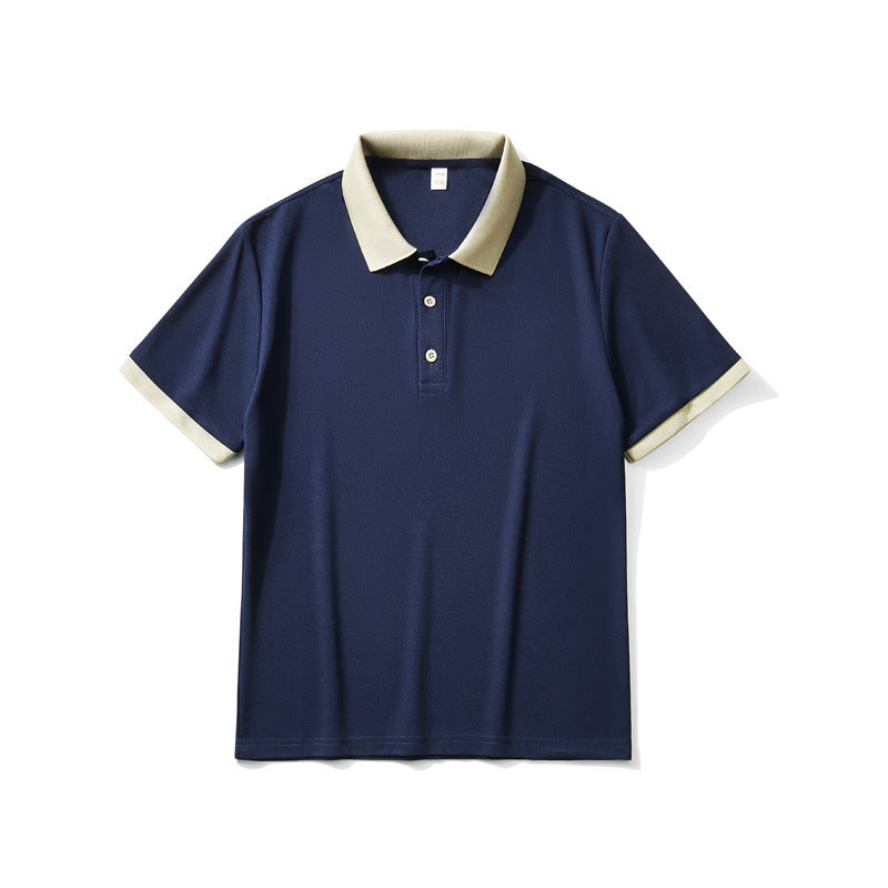 Ice-silk Cooling Casual Mens Polo Shirt
