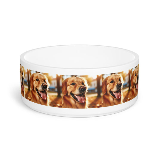 Ceramic Pet Bowl – 16 oz Dog Feeding Bowl