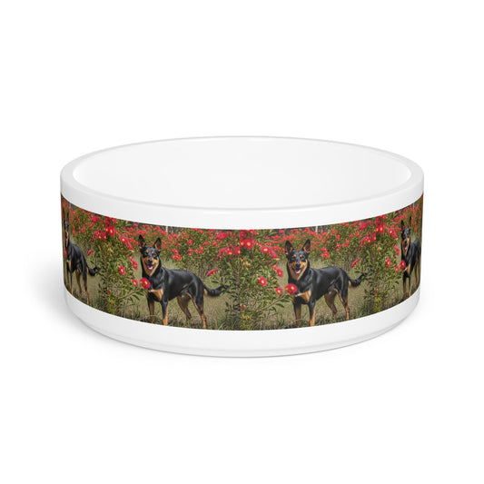 Ceramic Pet Bowl – 16 oz Dog Feeding Bowl