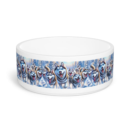 Ceramic Pet Bowl – 16 oz Dog Feeding Bowl