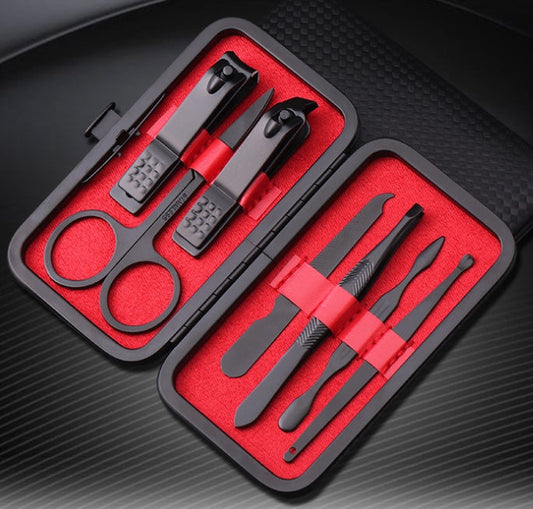 7-in-1 Nail Manicure Set with Clippers and Knife