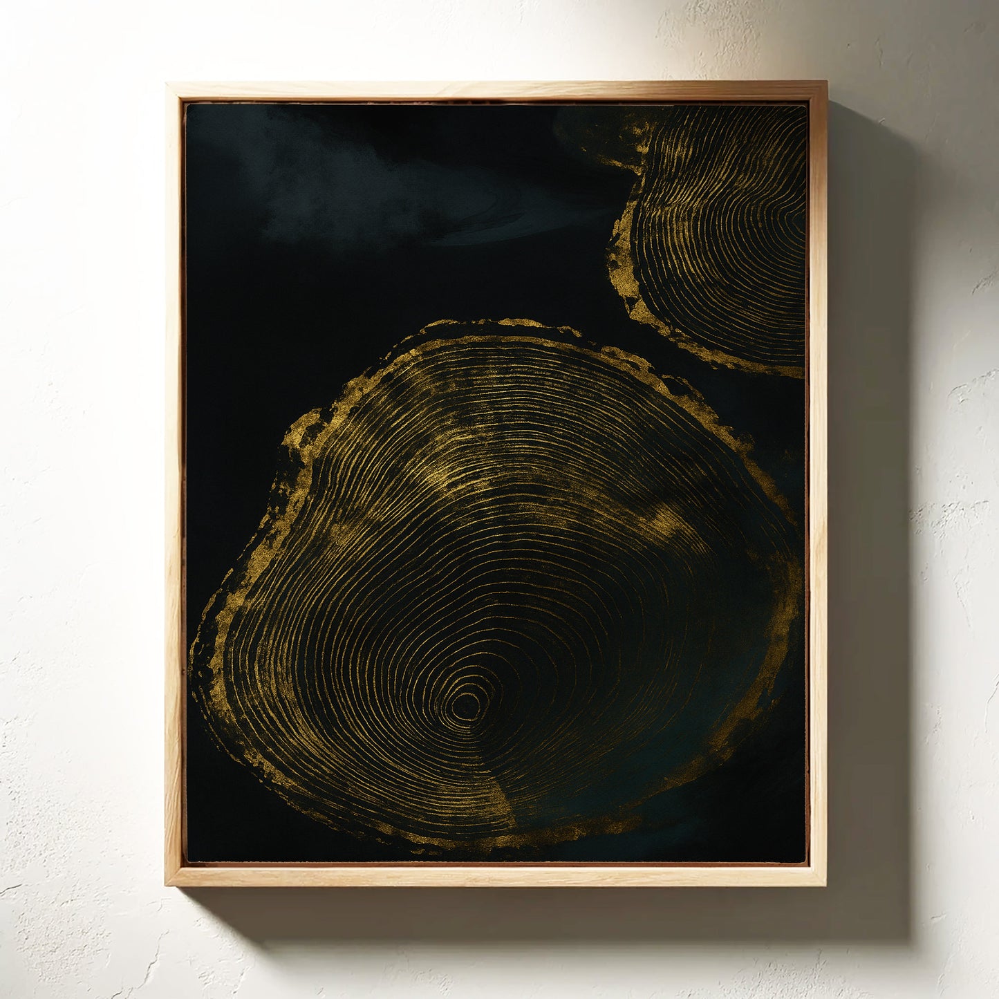 Schattenringe in Gold