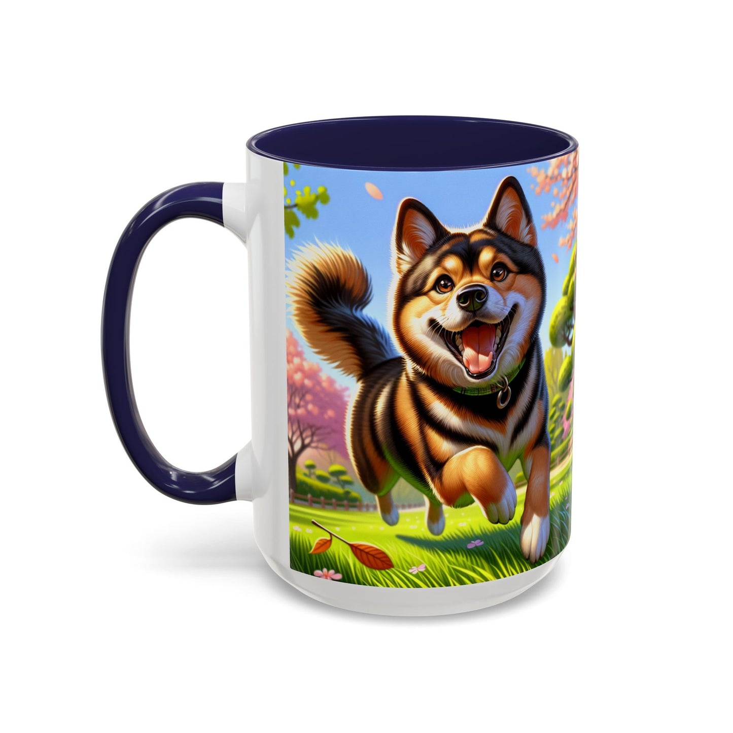 Keramiktasse mit Hunderassen-Motiv – 11 oz & 15 oz