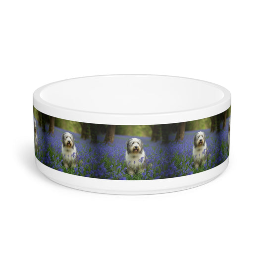 Ceramic Pet Bowl – 16 oz Dog Feeding Bowl