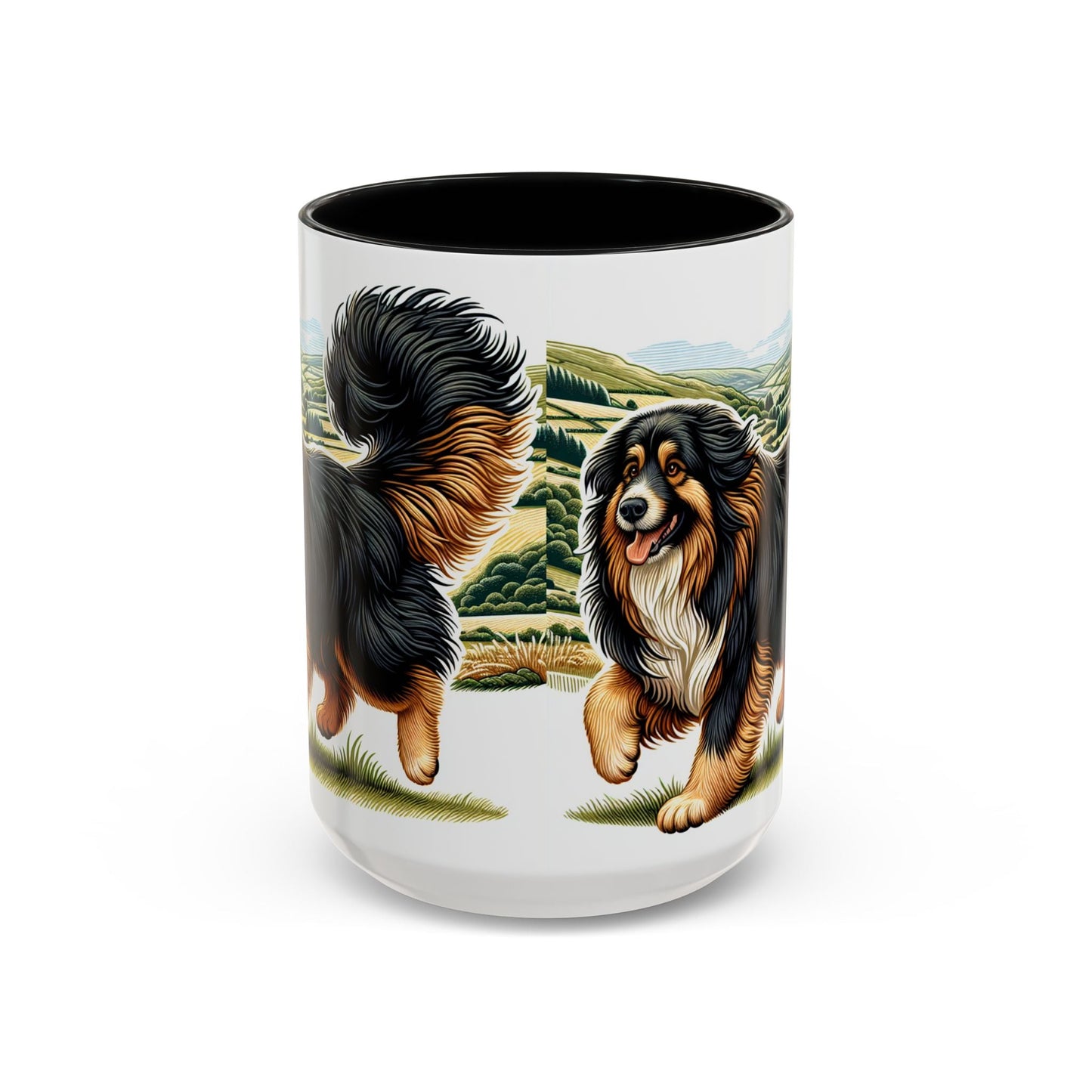 Keramiktasse mit Hunderassen-Motiv – 11 oz & 15 oz