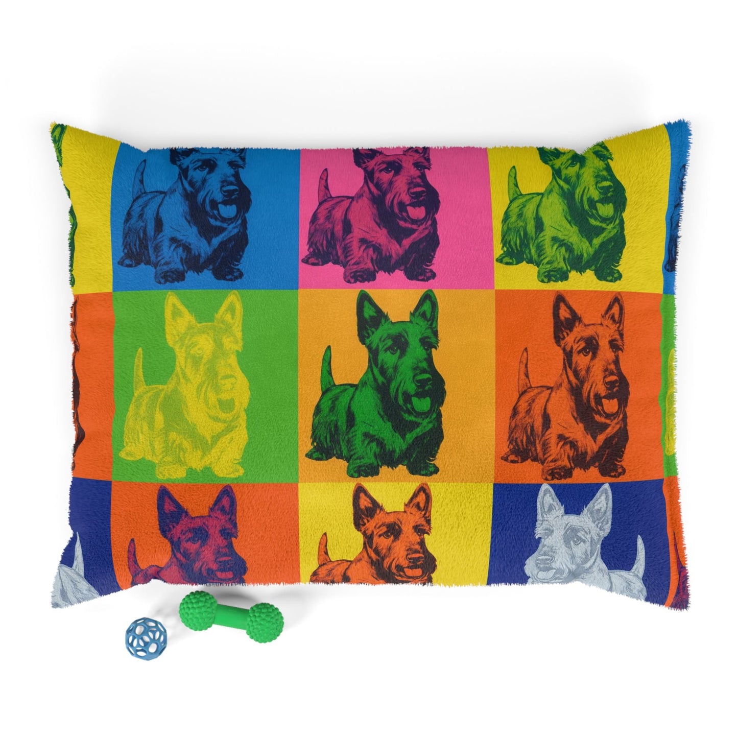 Haustierbett – Plüsch-Hundebett, 3 Größenoptionen