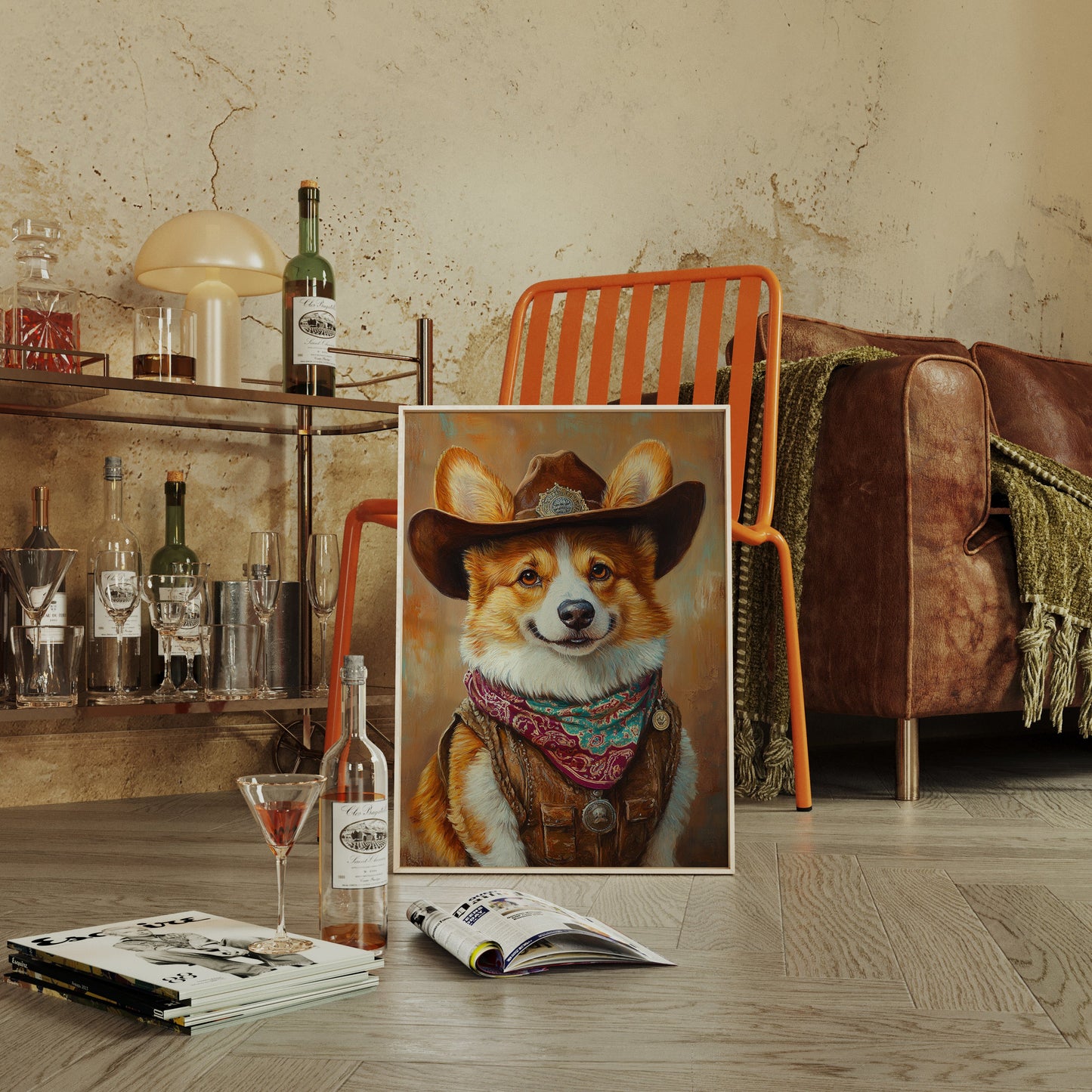 Corgi Sheriff with a Heart of Gold