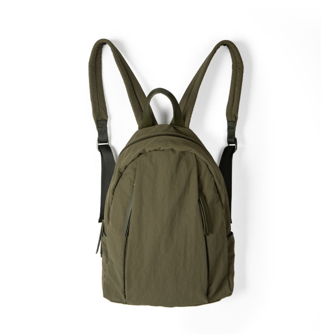 Nylon large capacity backpack female, campus lightweight travel student bag lightweight