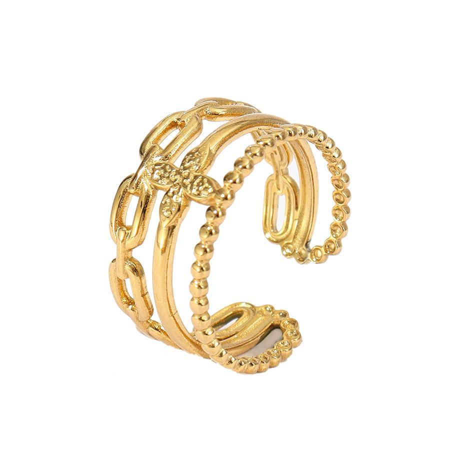 French-style Starsunmoon Ring For Women