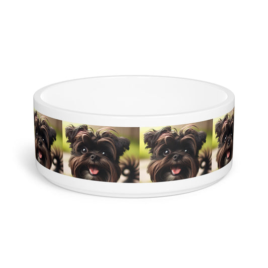 Ceramic Pet Bowl – 16 oz Dog Feeding Bowl