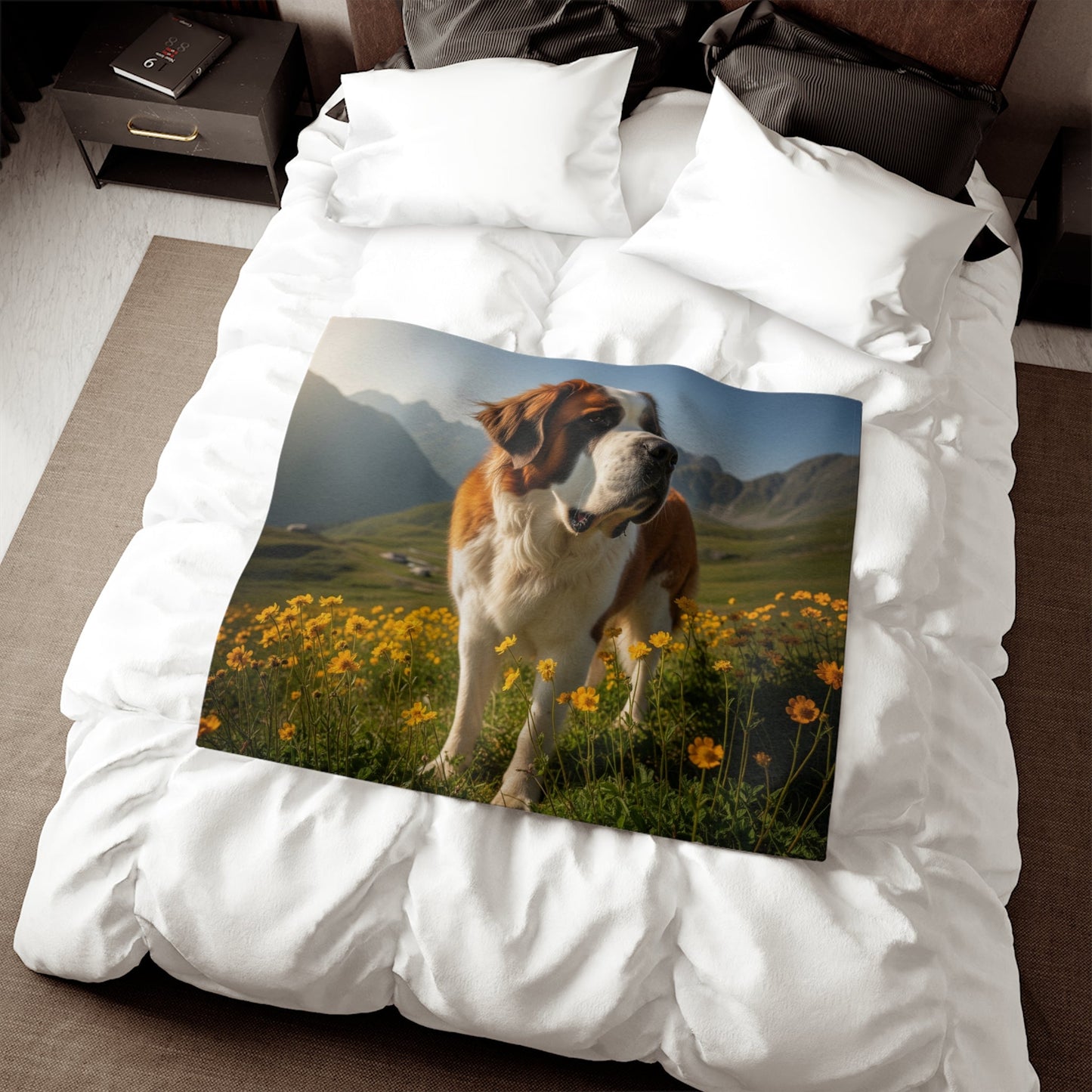 Sweatshirt Blanket – Plush Fleece Throw, 2 Size Options