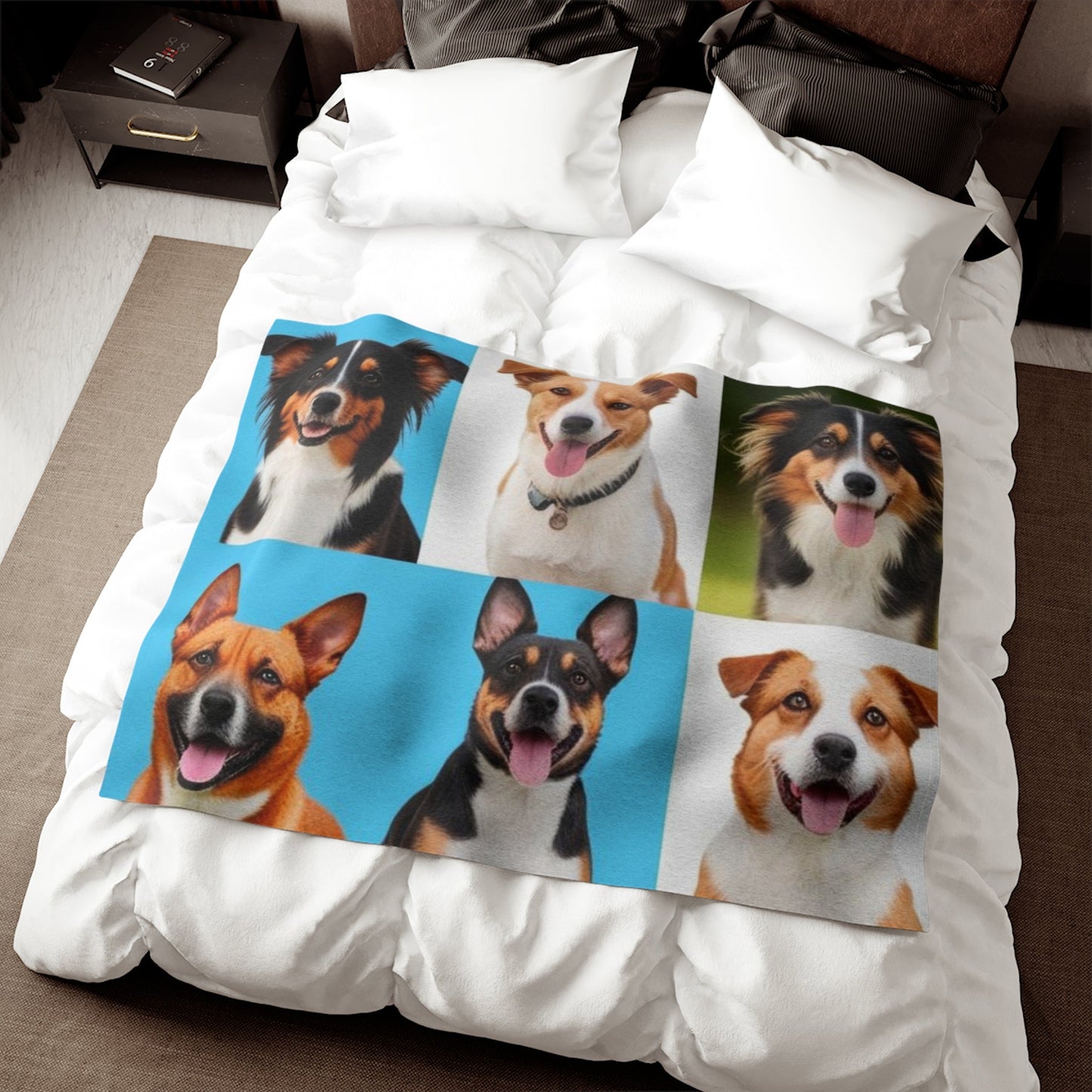 Sweatshirt Blanket – Plush Fleece Throw, 2 Size Options