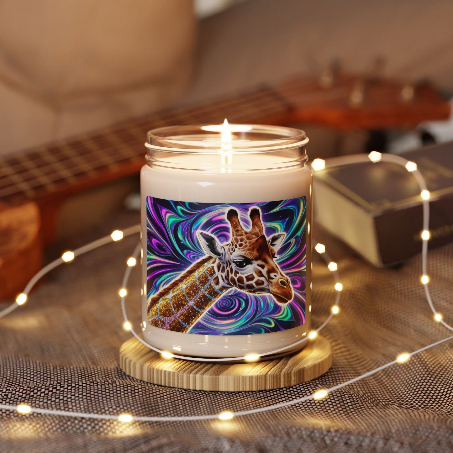 Bougie en cire de soja – Bougie parfumée en pot