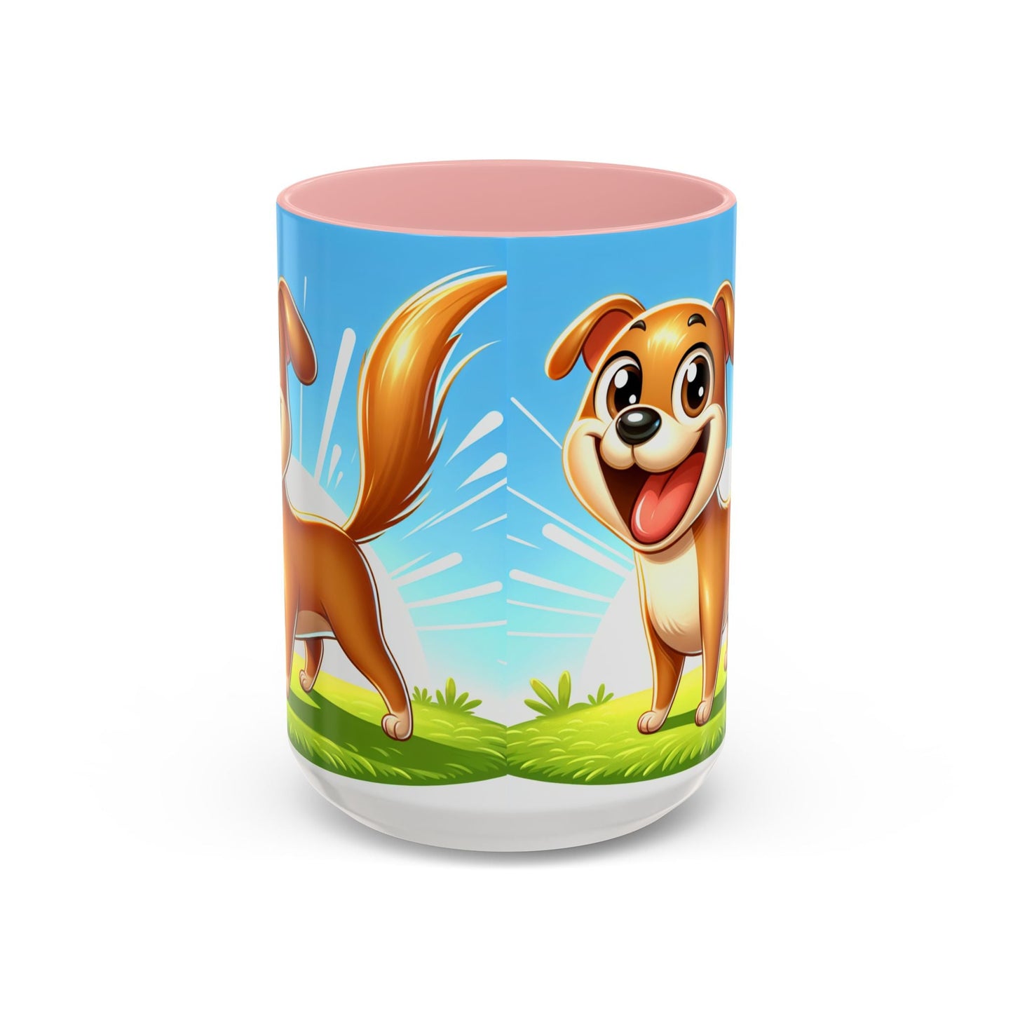 Keramiktasse mit Hunderassen-Motiv – 11 oz & 15 oz