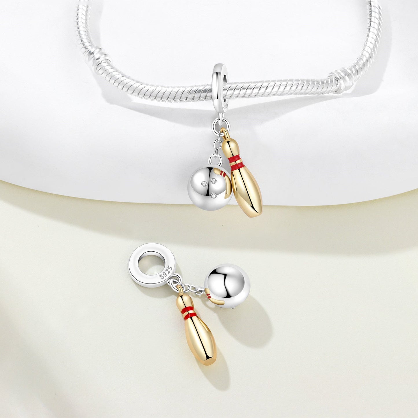 DIY Pendant Bracelet Accessories In A Volleyball And Soccer Sporty Style