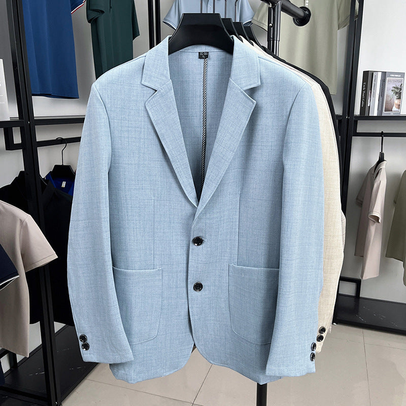 Trendy Breathable Casual Blazer For Spring And Autumn