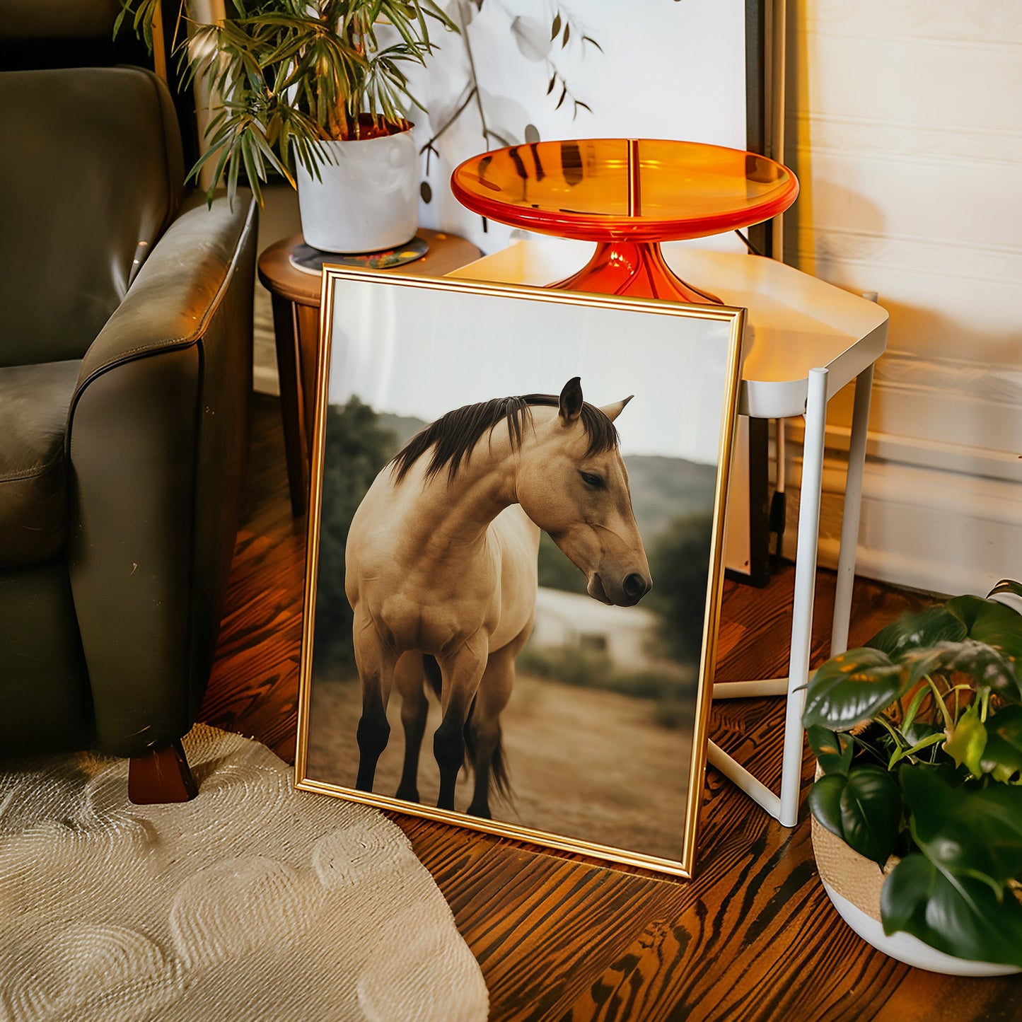 Buckskin Beauty in the Evening Light