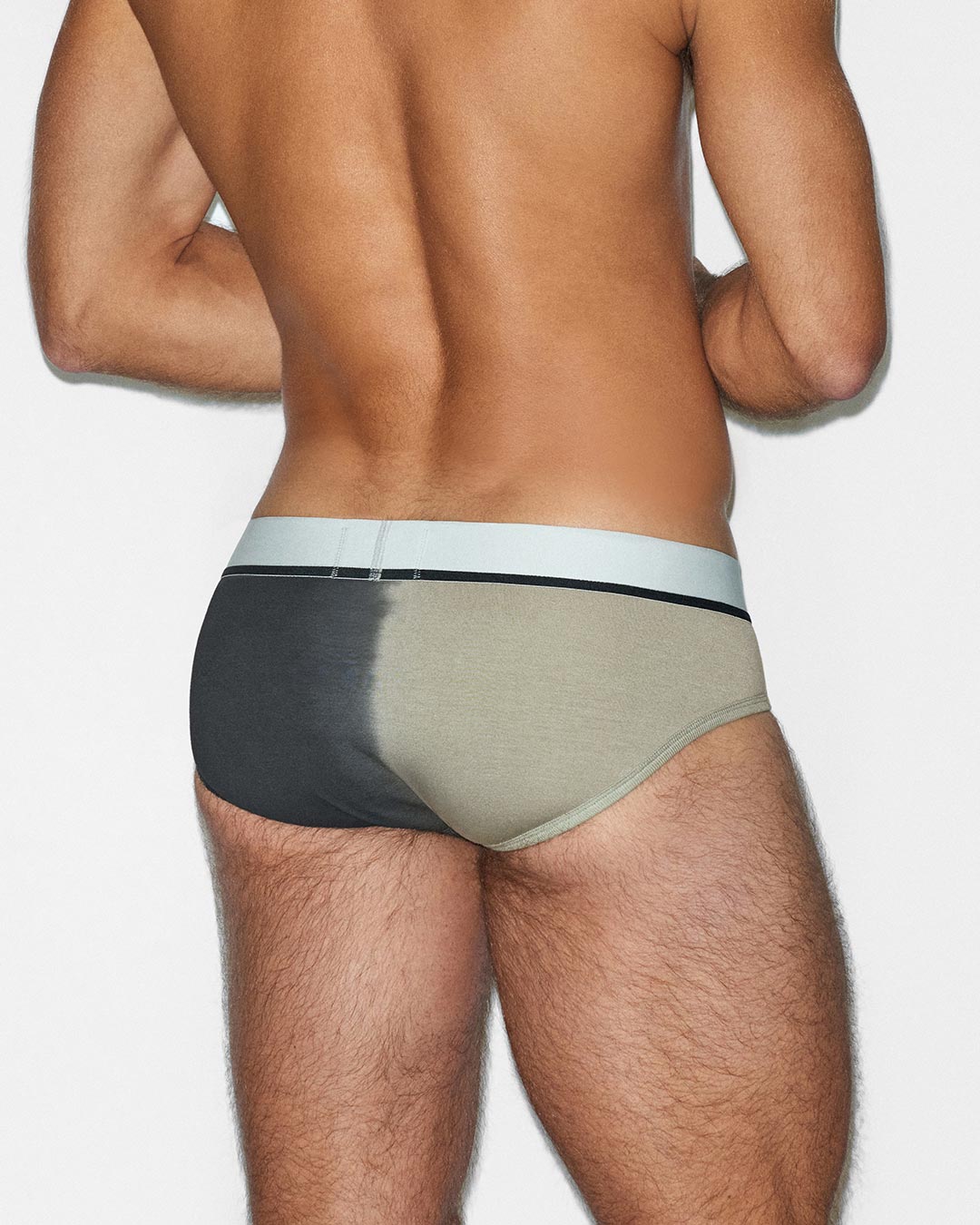 Dip Dye Low Rise Brief Sandstone Beige