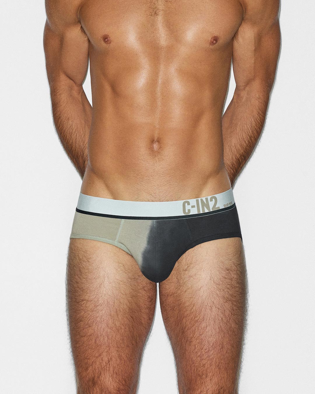 Dip Dye Low Rise Brief Sandstone Beige
