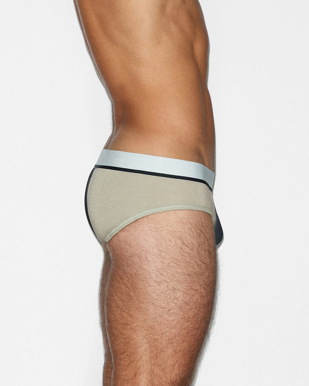 Dip Dye Low Rise Brief Sandstone Beige