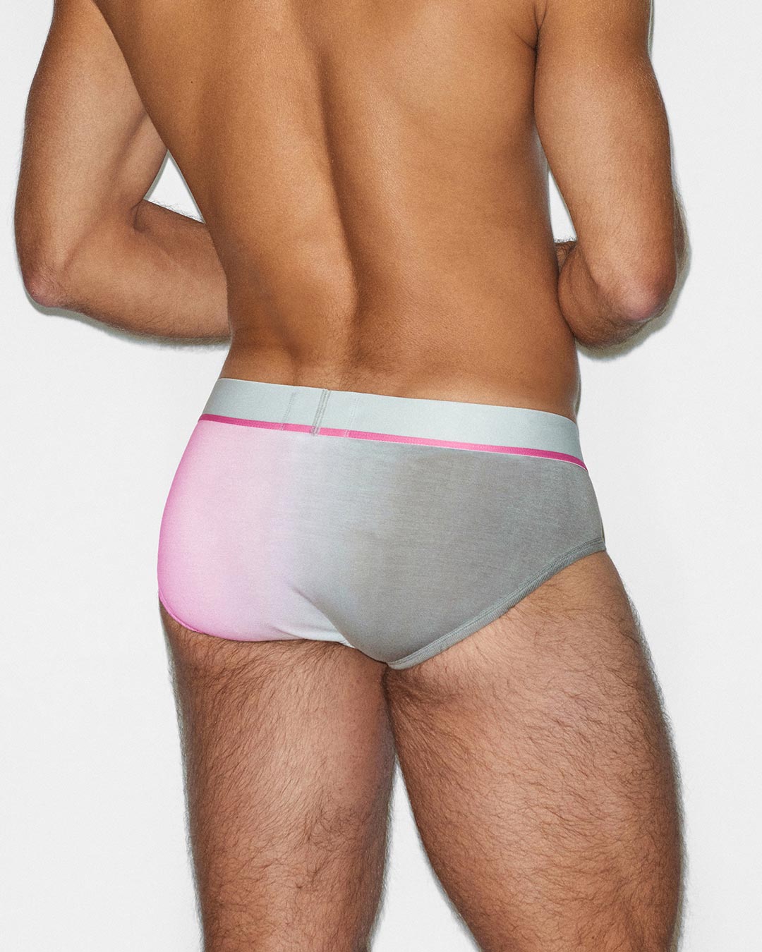 Dip Dye Low Rise Brief Peony Pink