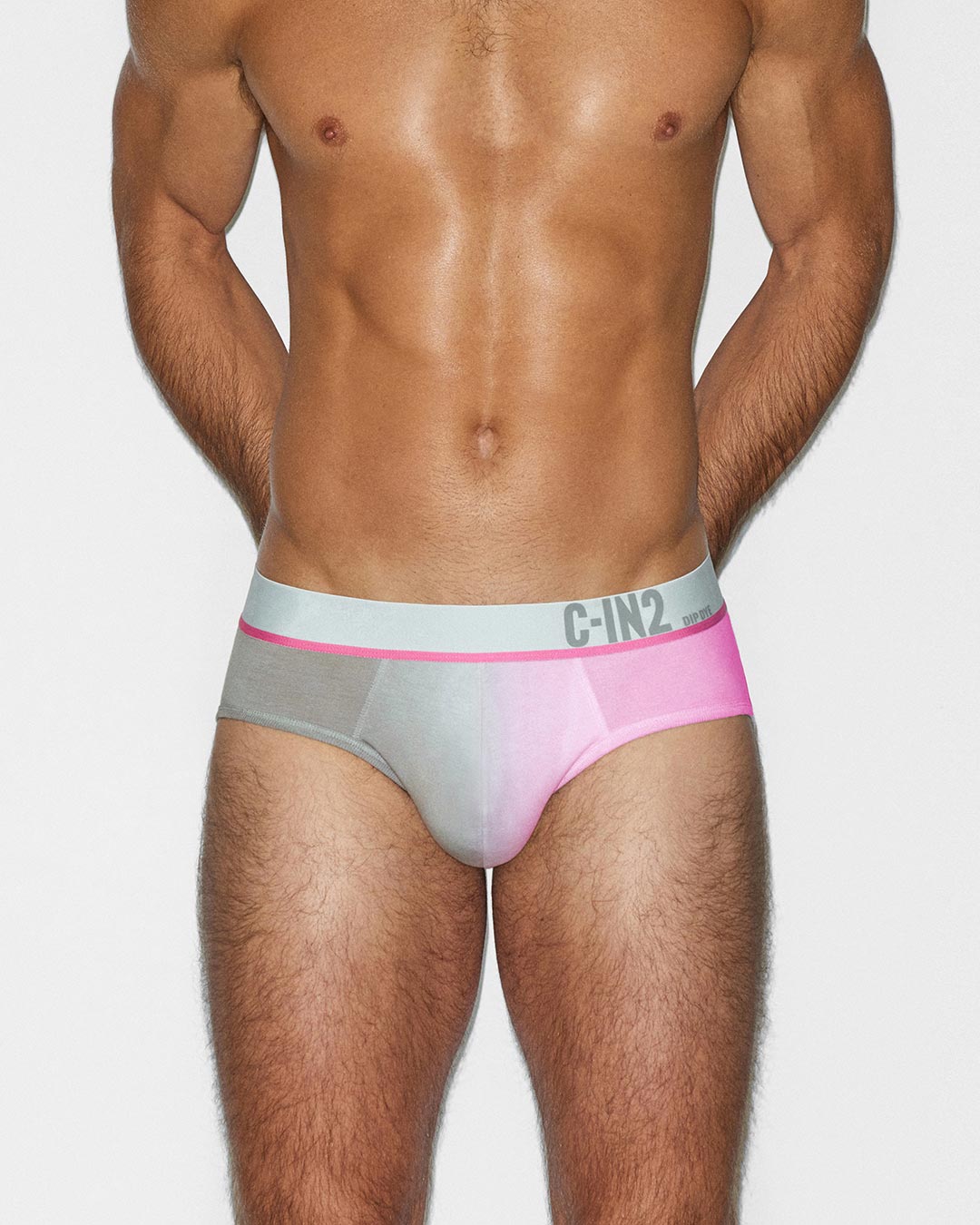 Dip Dye Low Rise Brief Peony Pink