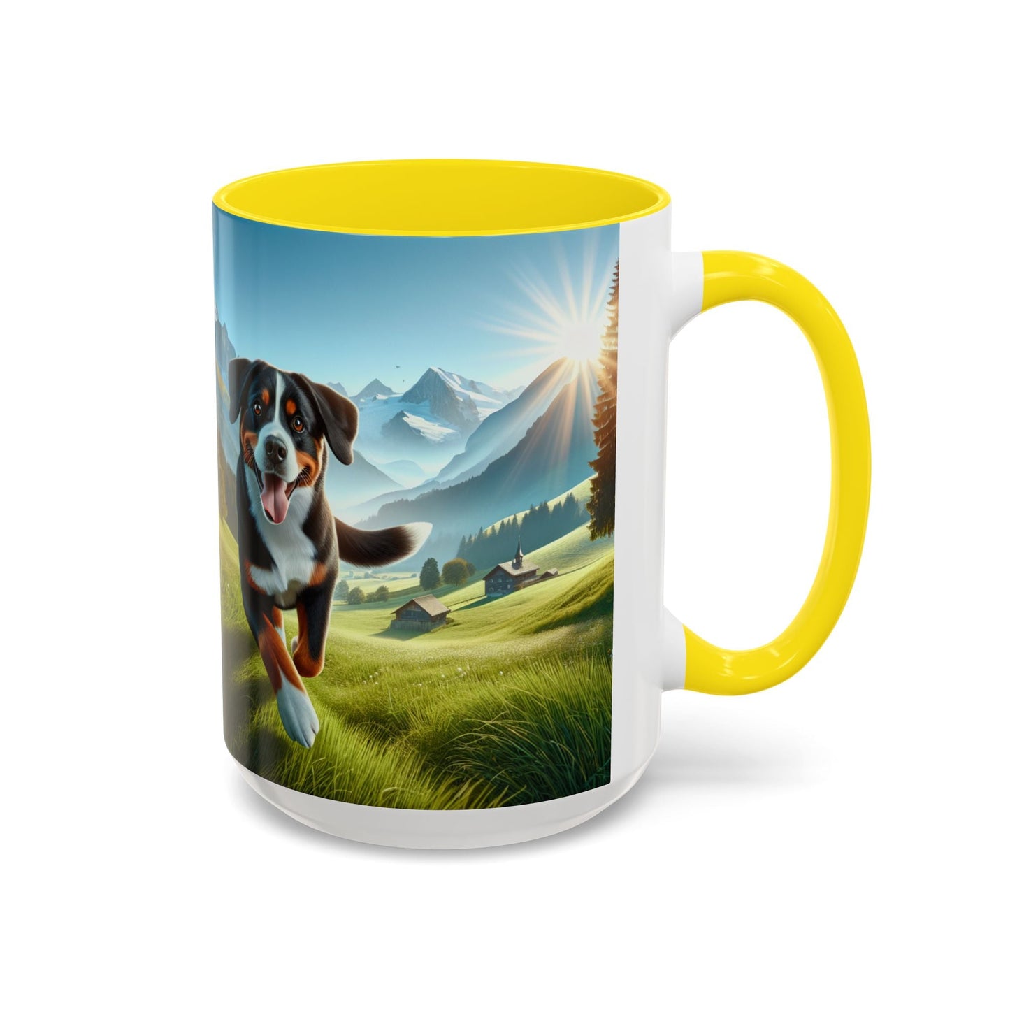 Keramiktasse mit Hunderassen-Motiv – 11 oz & 15 oz