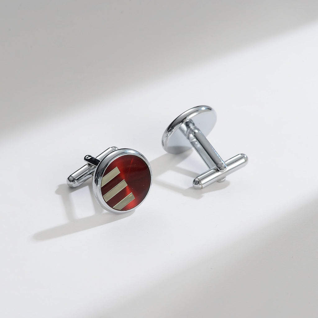 Daily Darcy New Retro Patch Copper Cufflinks