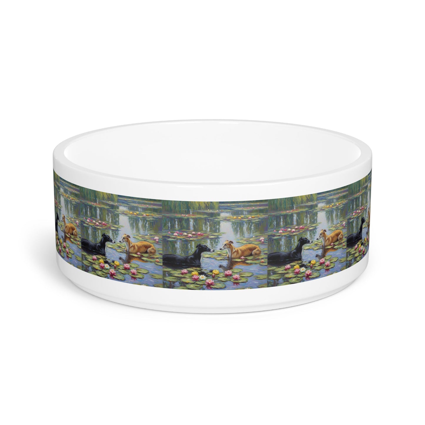 Ceramic Pet Bowl – 16 oz Dog Feeding Bowl