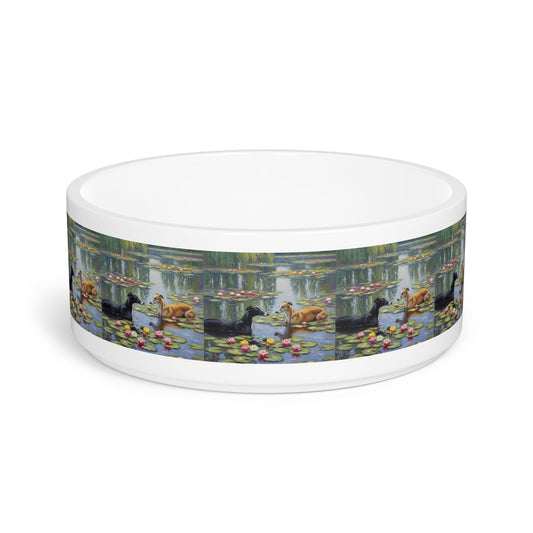 Ceramic Pet Bowl – 16 oz Dog Feeding Bowl