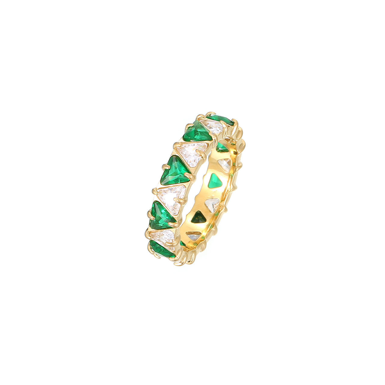 Fashionable Colorful Zircon Ring For Women